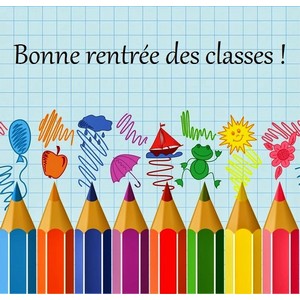 silhouette crayons de couleur