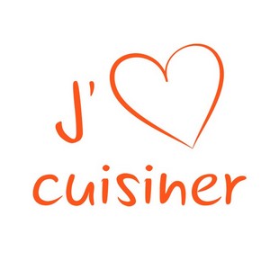 silhouette J`aime cuisiner